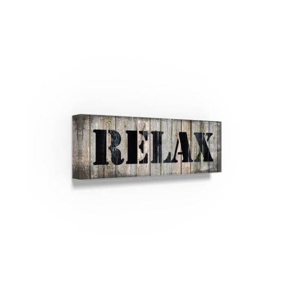 Lightboxjournal 'Country Relax' Canvas Art,8x24